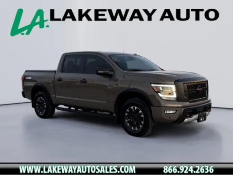 Beige 2021 Nissan Titan PRO-4X for sale in Morristown, TN