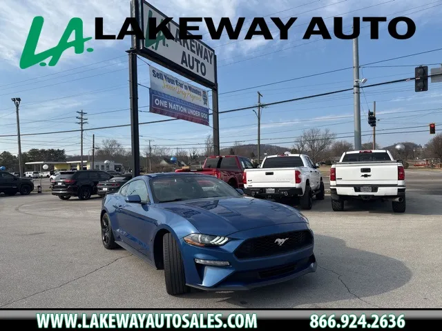 Blue 2022 Ford Mustang EcoBoost for sale in Morristown, TN
