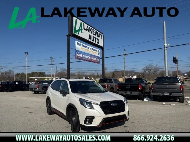 White 2024 Subaru Forester Sport for sale in Morristown, TN