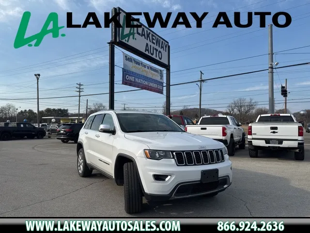 White 2017 Jeep Grand Cherokee Limited for sale in Morristown, TN