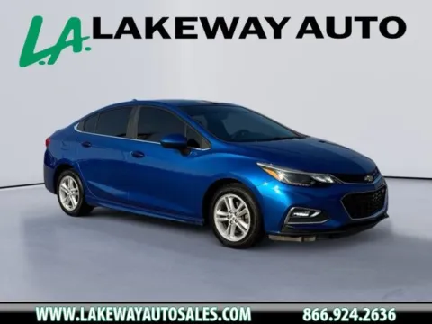 Blue 2017 Chevrolet Cruze LT for sale in Morristown, TN