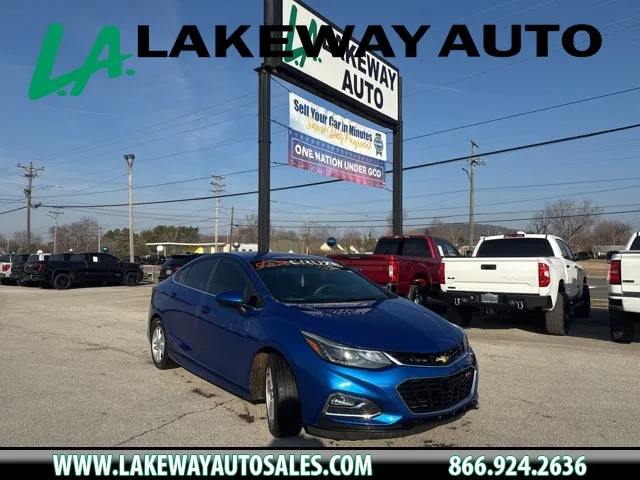 Blue 2017 Chevrolet Cruze LT for sale in Morristown, TN