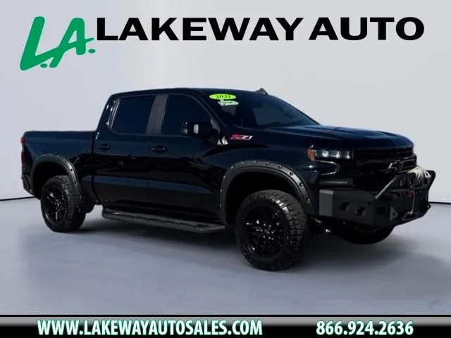 Black 2021 Chevrolet Silverado 1500 LT Trail Boss for sale in Morristown, TN