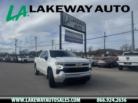 White 2022 Chevrolet Silverado 1500 LT for sale in Morristown, TN