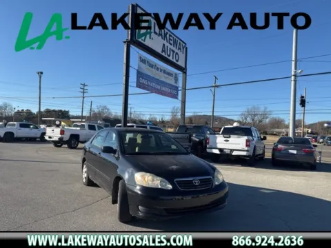 Black 2007 Toyota Corolla LE for sale in Morristown, TN
