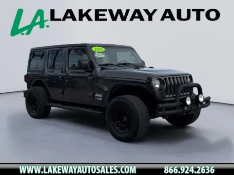 Gray 2020 Jeep Wrangler Unlimited Sport S for sale in Morristown, TN
