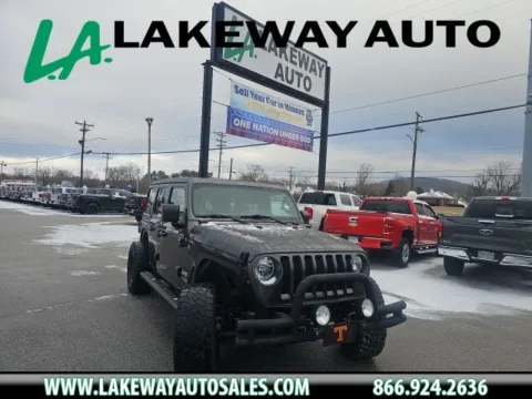Gray 2020 Jeep Wrangler Unlimited Sport S for sale in Morristown, TN