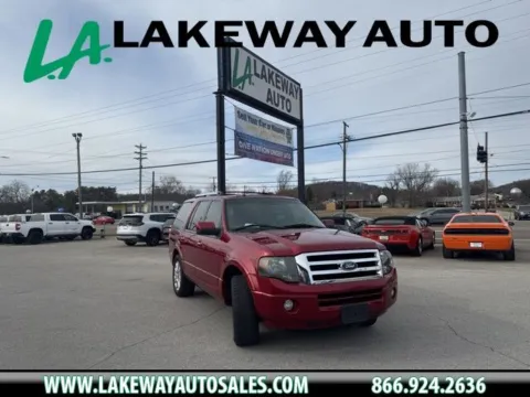 Red 2014 Ford Expedition Limited for sale in Morristown, TN
