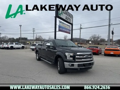 Black 2017 Ford F-150 Lariat for sale in Morristown, TN