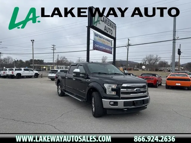 Black 2017 Ford F-150 Lariat for sale in Morristown, TN