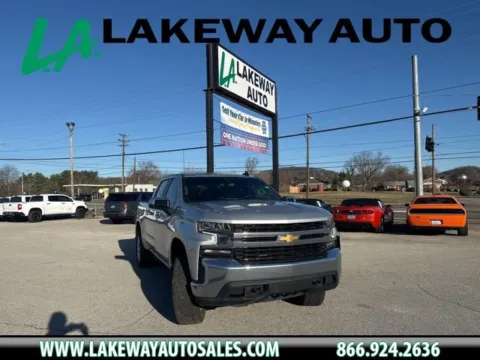 Silver 2021 Chevrolet Silverado 1500 LT for sale in Morristown, TN