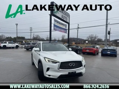 White 2024 INFINITI QX50 LUXE for sale in Morristown, TN