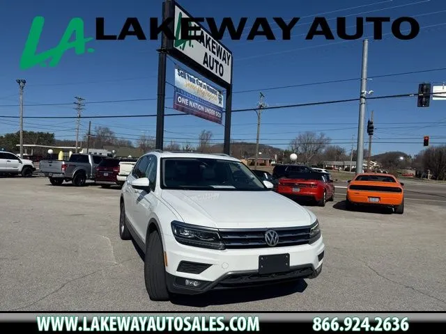 White 2018 Volkswagen Tiguan 2.0T SEL Premium for sale in Morristown, TN