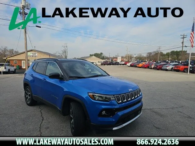 Blue 2025 Jeep Compass Limited for sale in Morristown, TN