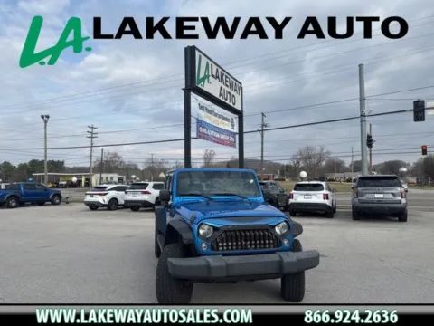 Blue 2015 Jeep Wrangler Unlimited Freedom Edition for sale in Morristown, TN