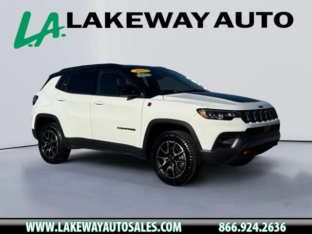 White 2025 Jeep Compass Trailhawk for sale in Morristown, TN
