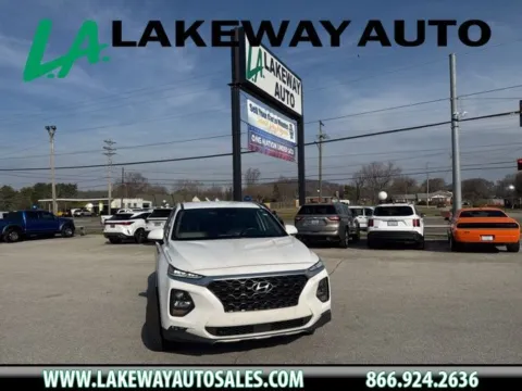 White 2019 Hyundai Santa Fe SEL for sale in Morristown, TN