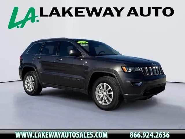 Gray 2021 Jeep Grand Cherokee Laredo E for sale in Morristown, TN