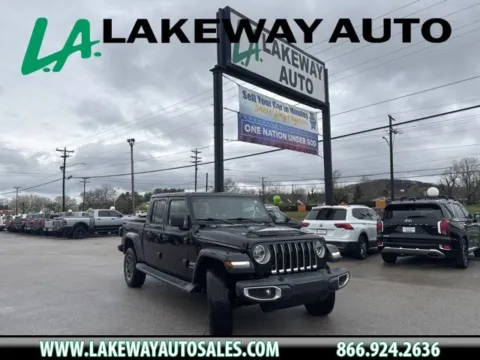 Black 2020 Jeep Gladiator Overland for sale in Morristown, TN