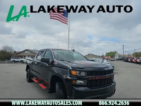 Black 2020 Chevrolet Silverado 1500 Custom Trail Boss for sale in Morristown, TN