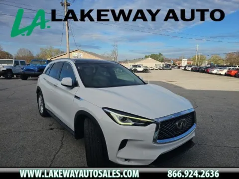 White 2019 INFINITI QX50 LUXE for sale in Morristown, TN
