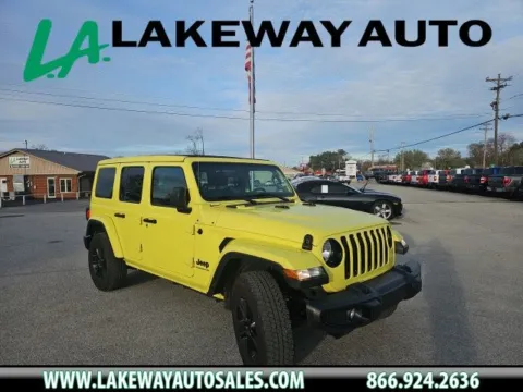 Yellow 2023 Jeep Wrangler Altitude for sale in Morristown, TN