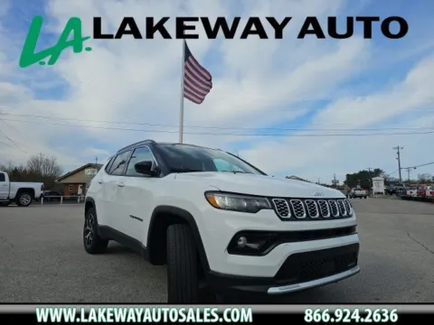 White 2025 Jeep Compass Limited for sale in Morristown, TN