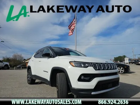 White 2025 Jeep Compass Limited for sale in Morristown, TN
