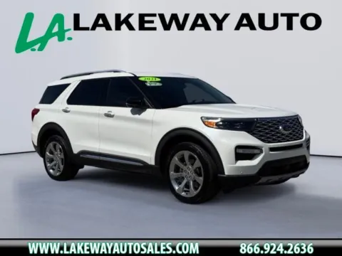 White 2020 Ford Explorer Platinum for sale in Morristown, TN