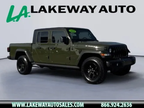 Green 2021 Jeep Gladiator Willys for sale in Morristown, TN