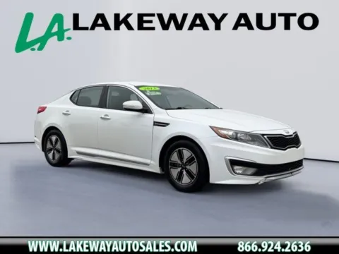 White 2013 Kia Optima Hybrid LX for sale in Morristown, TN