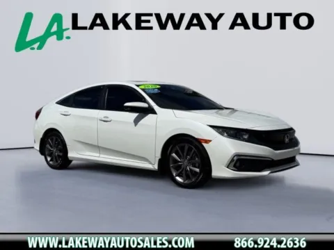 White 2020 Honda Civic EX for sale in Morristown, TN
