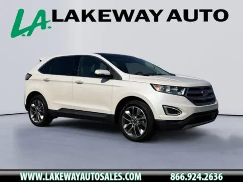 White 2018 Ford Edge Titanium for sale in Morristown, TN