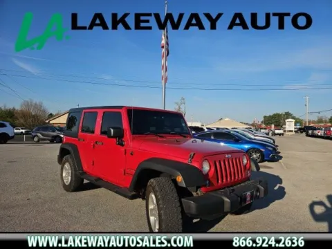 Red 2014 Jeep Wrangler Unlimited Sport for sale in Morristown, TN