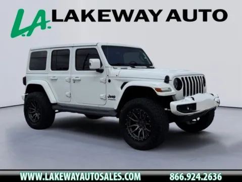 White 2021 Jeep Wrangler Unlimited Sahara High Altitude for sale in Morristown, TN