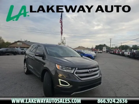 Gray 2018 Ford Edge Titanium for sale in Morristown, TN
