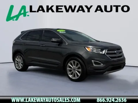 Gray 2018 Ford Edge Titanium for sale in Morristown, TN
