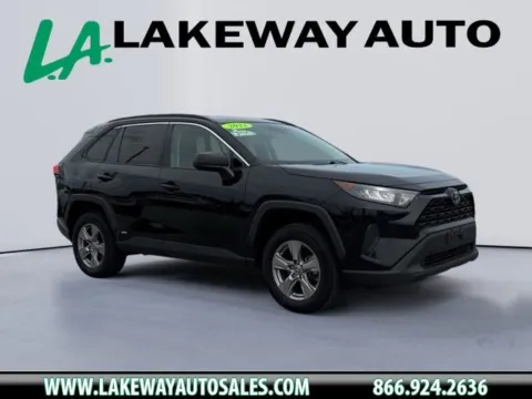 Black 2022 Toyota RAV4 Hybrid LE for sale in Morristown, TN
