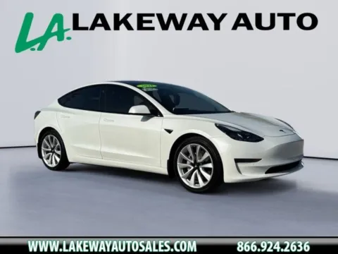 White 2021 Tesla Model 3 Standard Range Plus for sale in Morristown, TN