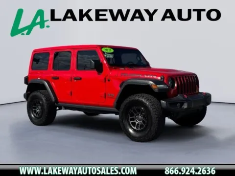 Red 2021 Jeep Wrangler Unlimited Rubicon for sale in Morristown, TN