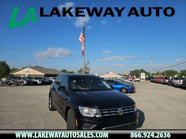 Black 2021 Volkswagen Tiguan 2.0T SE for sale in Morristown, TN