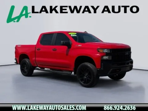 Red 2021 Chevrolet Silverado 1500 Custom Trail Boss for sale in Morristown, TN
