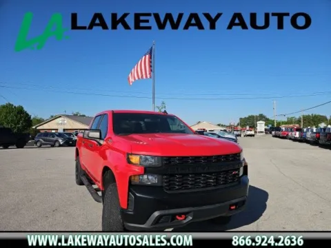 Red 2021 Chevrolet Silverado 1500 Custom Trail Boss for sale in Morristown, TN