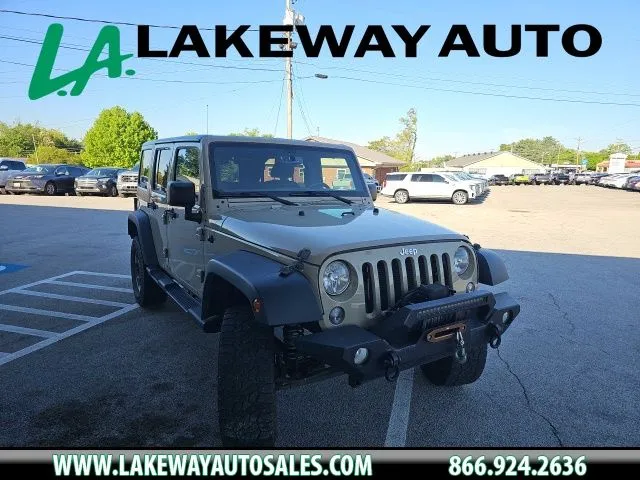 Beige 2018 Jeep Wrangler JK Unlimited Sport for sale in Morristown, TN