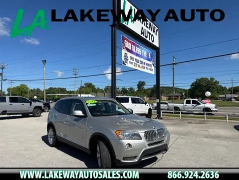 Silver 2013 BMW X3 xDrive28i for sale in Morristown, TN