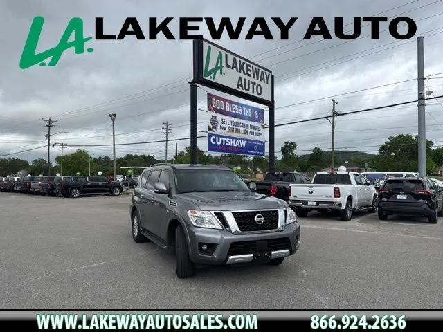 Gray 2018 Nissan Armada SV for sale in Morristown, TN