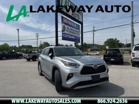 Silver 2021 Toyota Highlander Hybrid Platinum for sale in Morristown, TN