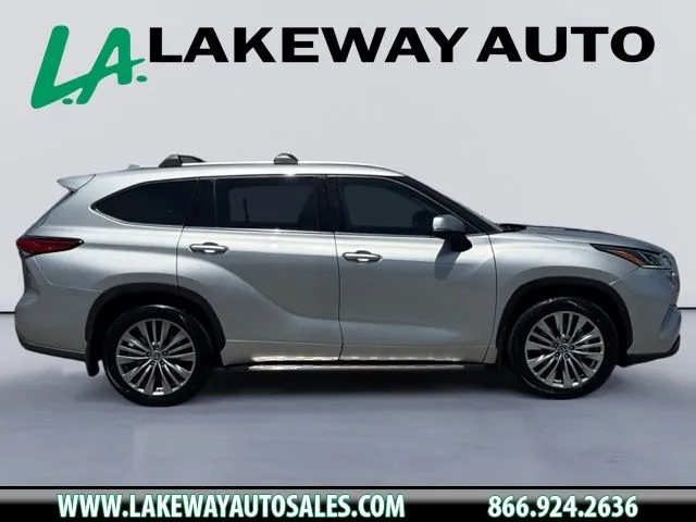 Silver 2021 Toyota Highlander Hybrid Platinum for sale in Morristown, TN