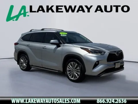 Silver 2021 Toyota Highlander Hybrid Platinum for sale in Morristown, TN