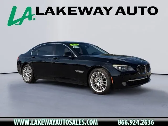 Black 2012 BMW 7 Series 740Li for sale in Morristown, TN
